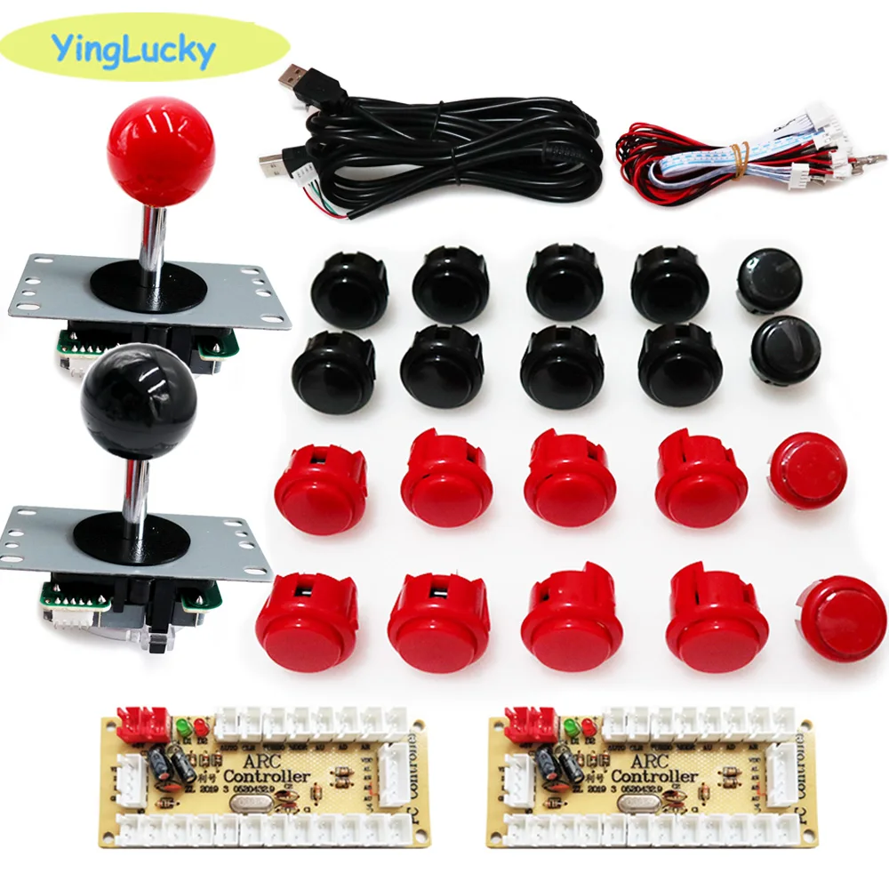 Arcade Game Cabinet - อาเขตผู้เล่น 2 คน Zero Delay Kit