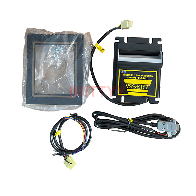 Bill Acceptor Vending - เครื่องรับเหรียญ TB74 สำหรับตู้เกม ตู้ขายสินค้าอัตโนมัติ ตู้คีบตุ๊กตา ตู้ซักผ้า