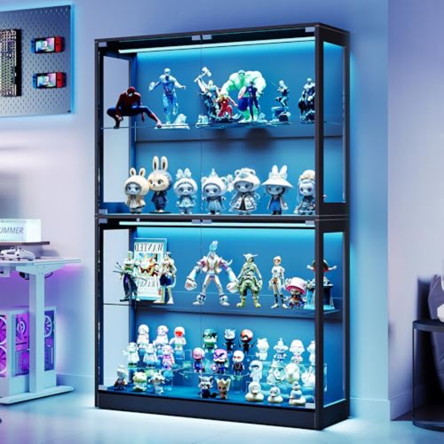 Glass Cabinet Display - ตู้โชว์จอภาพ RGB ขนาด 45 นิ้ว พร้อมประตูกระจก