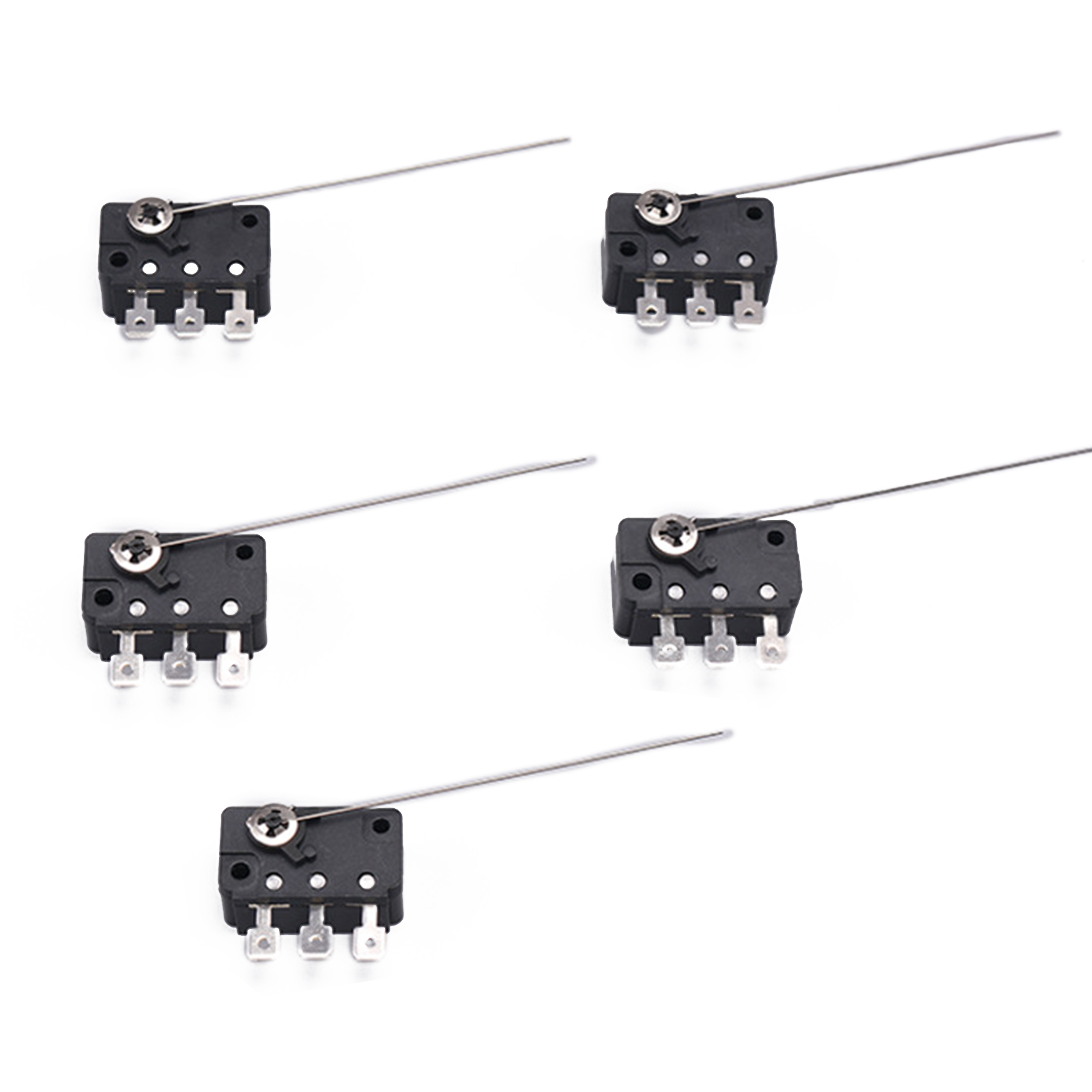 Coin Acceptor Selector - 5 ชิ้น Micro Switches สําหรับอาเขตเปลี่ยนเหรียญ Acceptor