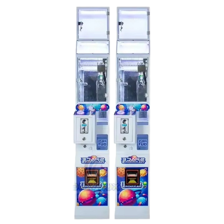 Arcade Prize Vending Machine - เครื่องเกมตู้คีบตุ๊กตาขนาดเล็ก ซีรีส์นักรบอวกาศ แบบหยอดเหรียญ สำหรับศูนย์รวมความบันเทิงสำหรับครอบครัวและห้างสรรพสินค้า