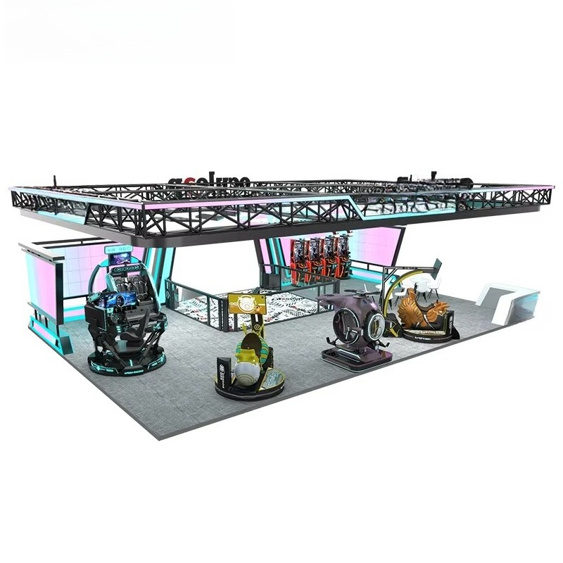 Arcade Games & Vending Llc Photos - สวนสนุก VR เกมเสมือนจริง 9D ตู้เกมจำลองสถานการณ์ 5D