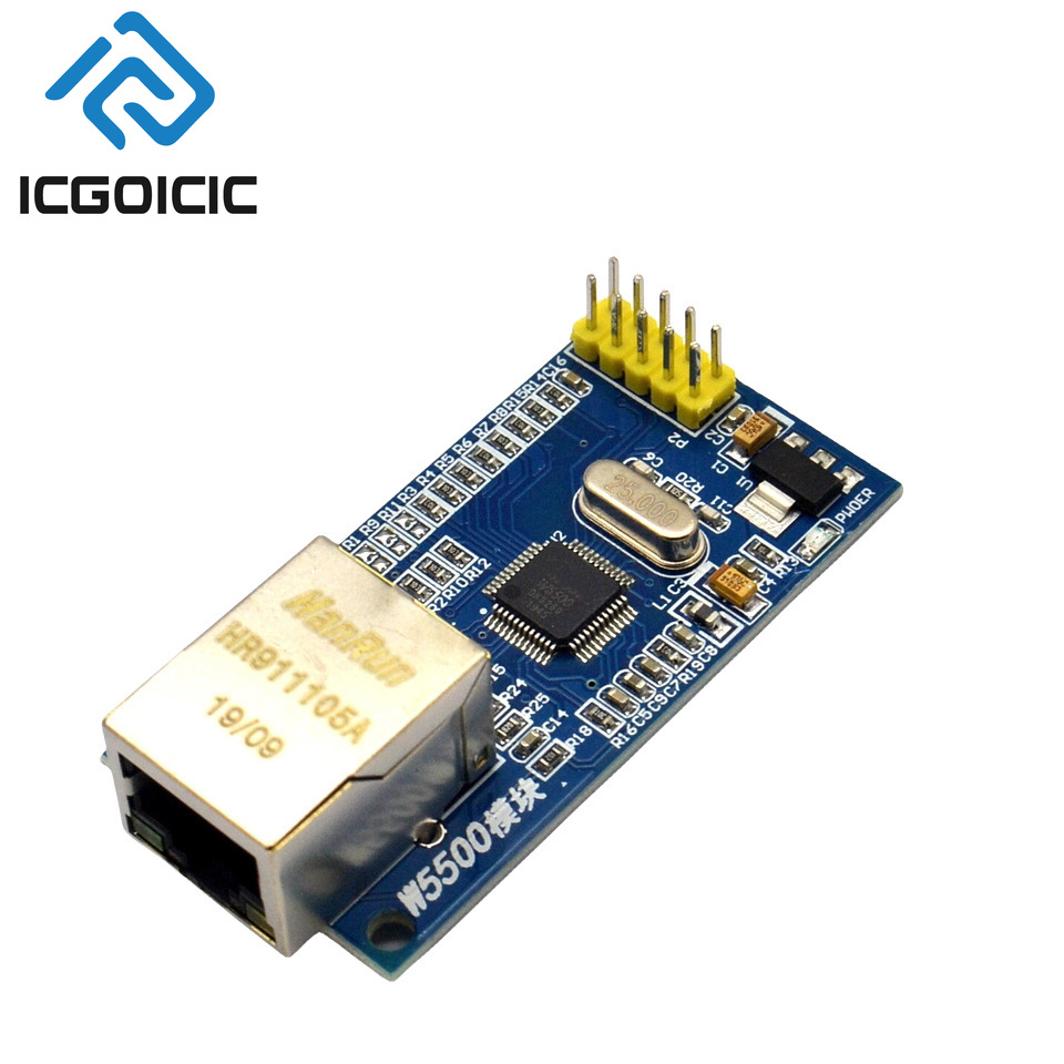 Arduino Vending Machine Project - โมดูลอีเธอร์เน็ต W5500 – แบบเชื่อมต่อสาย TCP/IP, บัฟเฟอร์