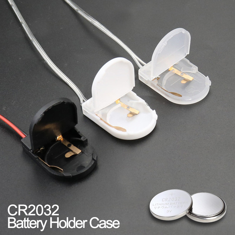 Coin Acceptor Selector - ขายดี 5 ชิ้น กล่องใส่ถ่านกระดุม CR2032 พร้อมสวิตช์เปิด-ปิด
