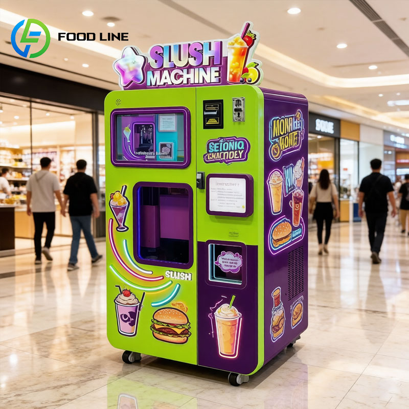 เครื่องทำน้ำแข็งปั่นแบบหยอดเหร - Slushie Machine Vending บทวิจารณ์และราคา