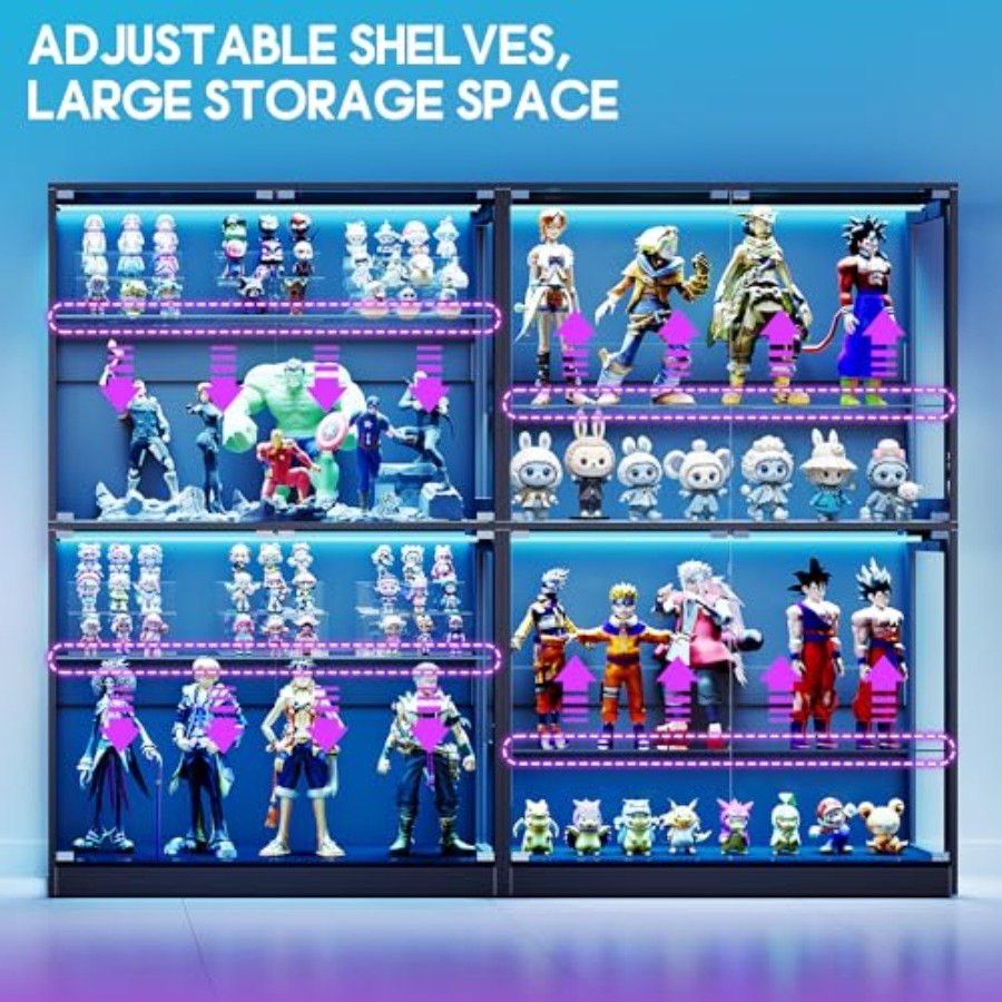 ตู้โชว์จอภาพ RGB ขนาด 45 นิ้ว  - Glass Cabinet Display บทวิจารณ์และราคา