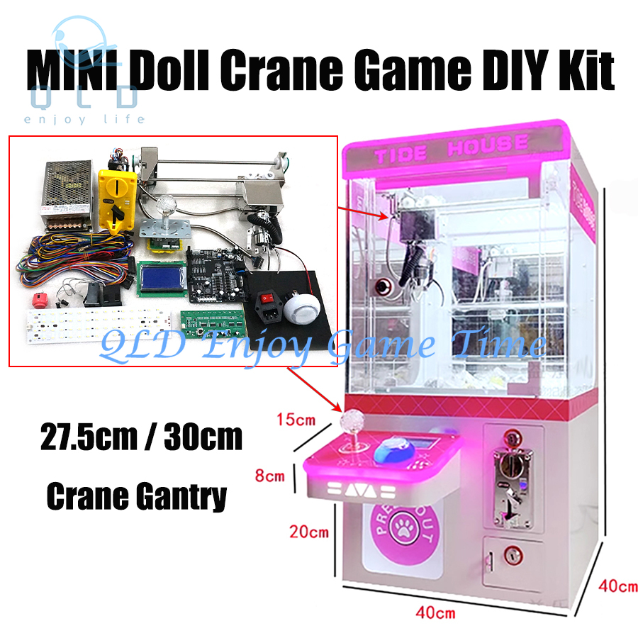 เครื่องเล่นเกมอาร์เคดแบบ DIY ข - Crane Claw Motor บทวิจารณ์และราคา