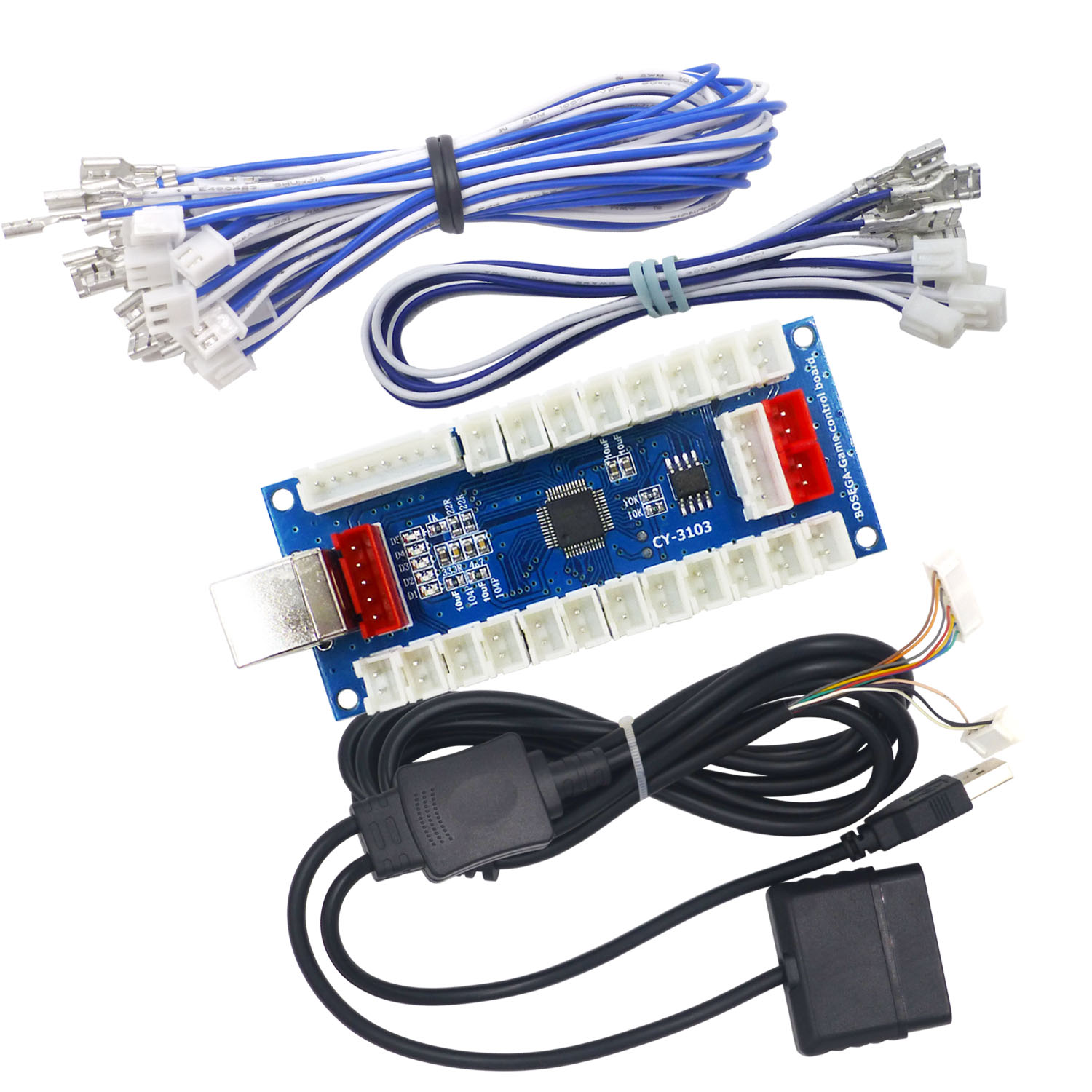 ชุดควบคุมเกมอาร์เคด SJ@JX Zero - Arcade Button Pcb บทวิจารณ์และราคา