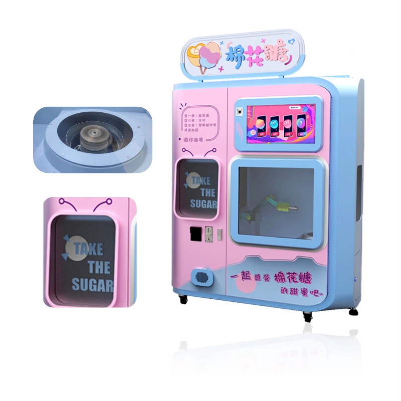 เครื่องทำสายไหมอัตโนมัติ เครื่ - Candy Vending Machine บทวิจารณ์และราคา