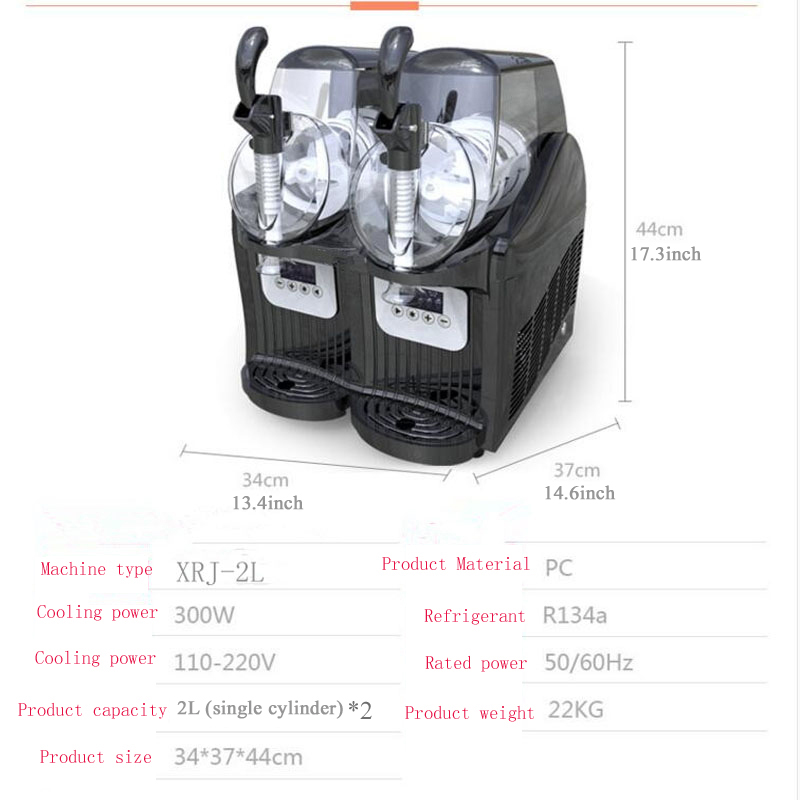 เครื่องทำสลัชเชอร์แบบมืออาชีพ  - Slushie Machine Vending บทวิจารณ์และราคา