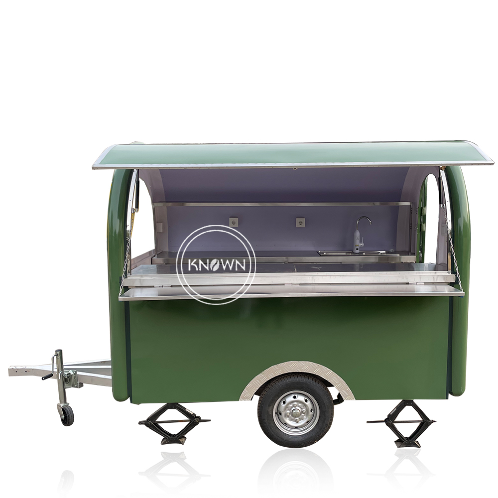 Commercial Mobile Hot Dog Cart - Hot Dog Vending Cart บทวิจารณ์และราคา