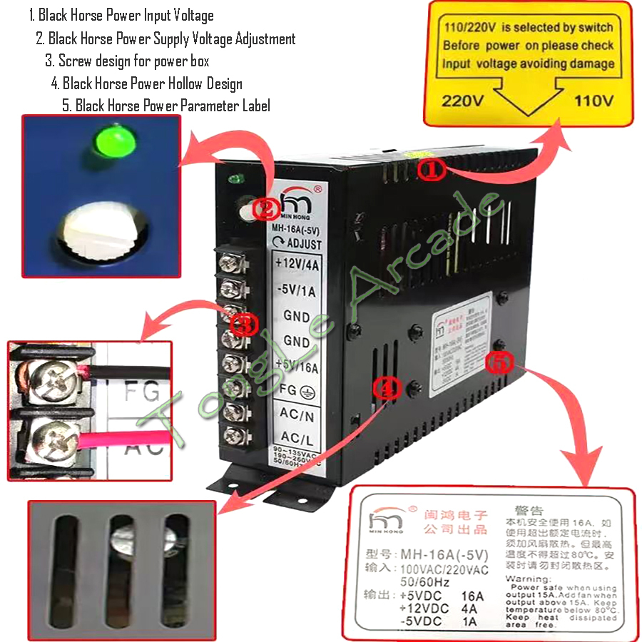 อะไหล่เครื่องเกมอาร์เคด Jamma  - Coin Acceptor Selector บทวิจารณ์และราคา
